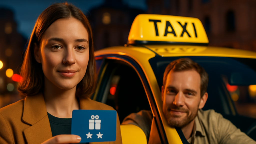 Explicar la creación de un programa de fidelización con descuentos, puntos o ventajas especiales para clientes frecuentes de una flota de taxis en una gran ciudad española.