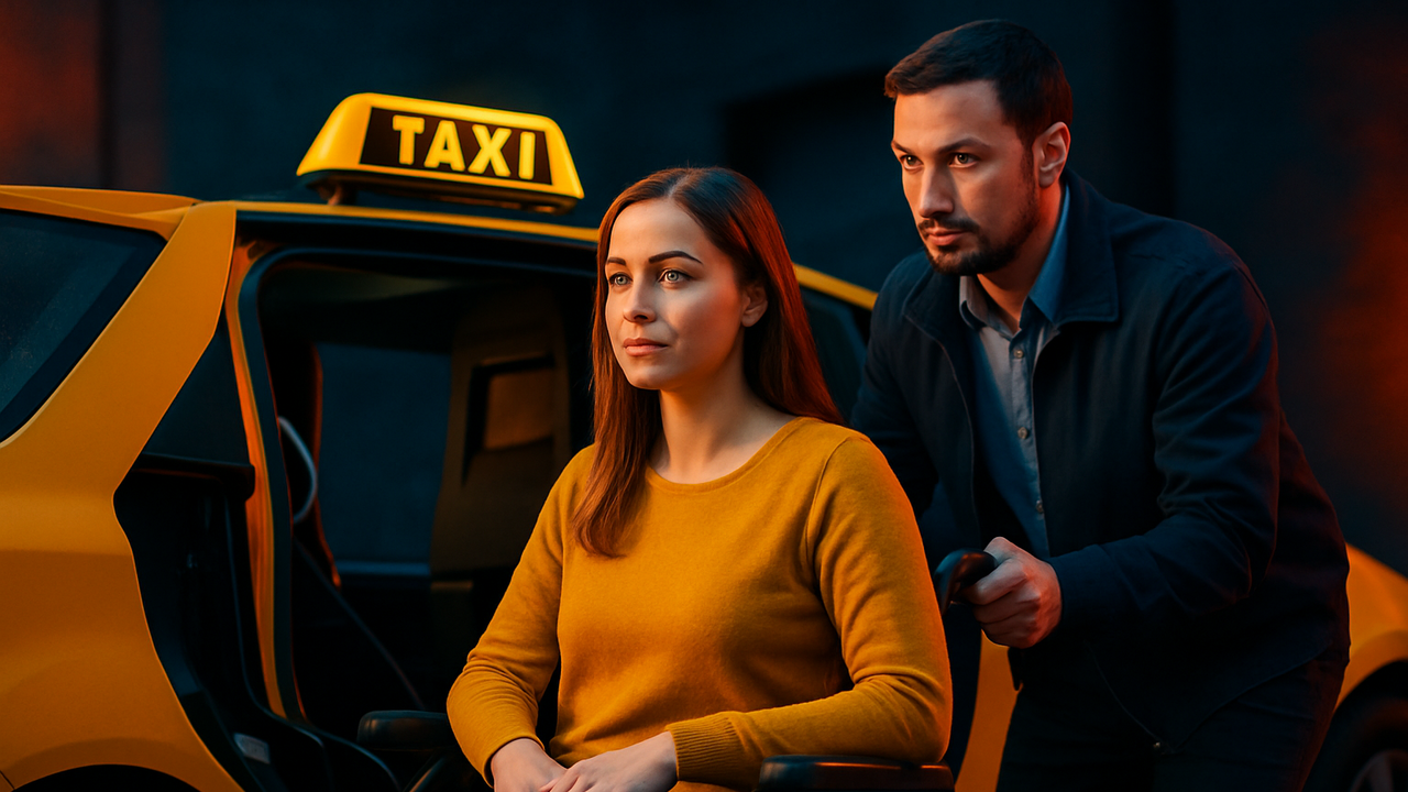 Explicar por qué el taxi sigue siendo clave para la accesibilidad de personas con movilidad reducida, describiendo los taxis adaptados y la importancia de reservar con antelación en ciertas ciudades.