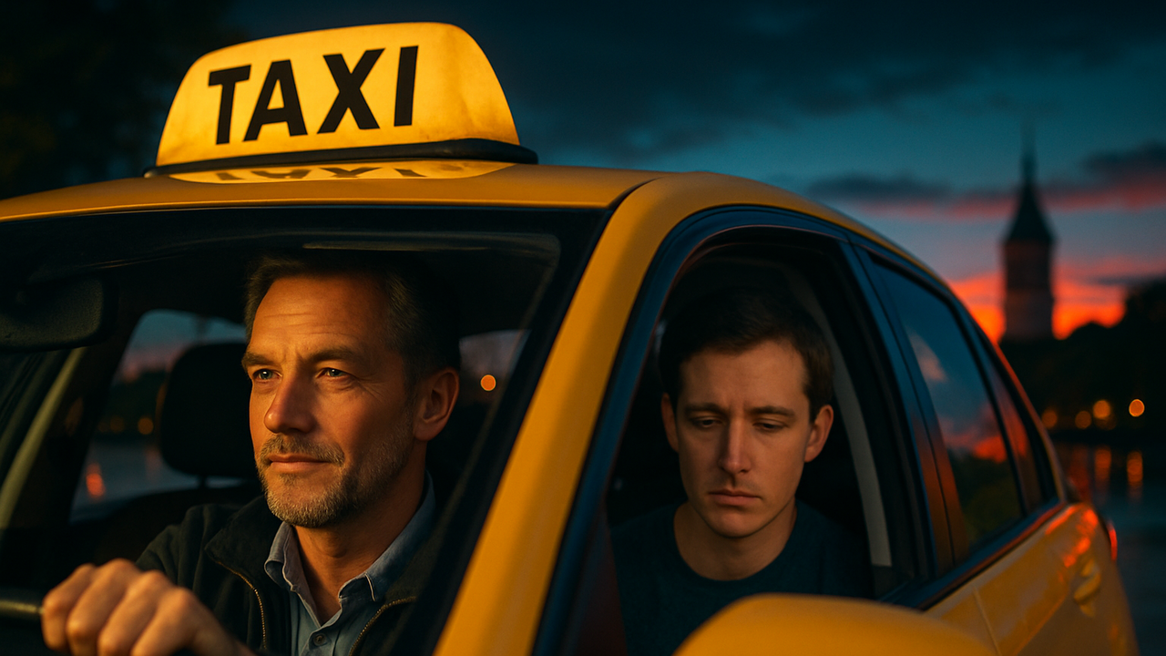 el taxista que cambi su ruta para salvar un da triste