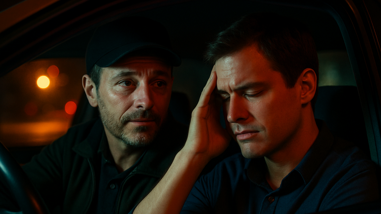 la empata del taxista hace que el viaje sea ms llevadero