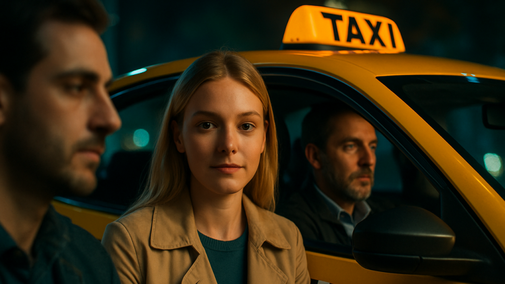 Presentar los valores de una marca de taxis centrada en la puntualidad, la transparencia de precios y el trato cercano, mostrando cómo se reflejan en el día a día del servicio.