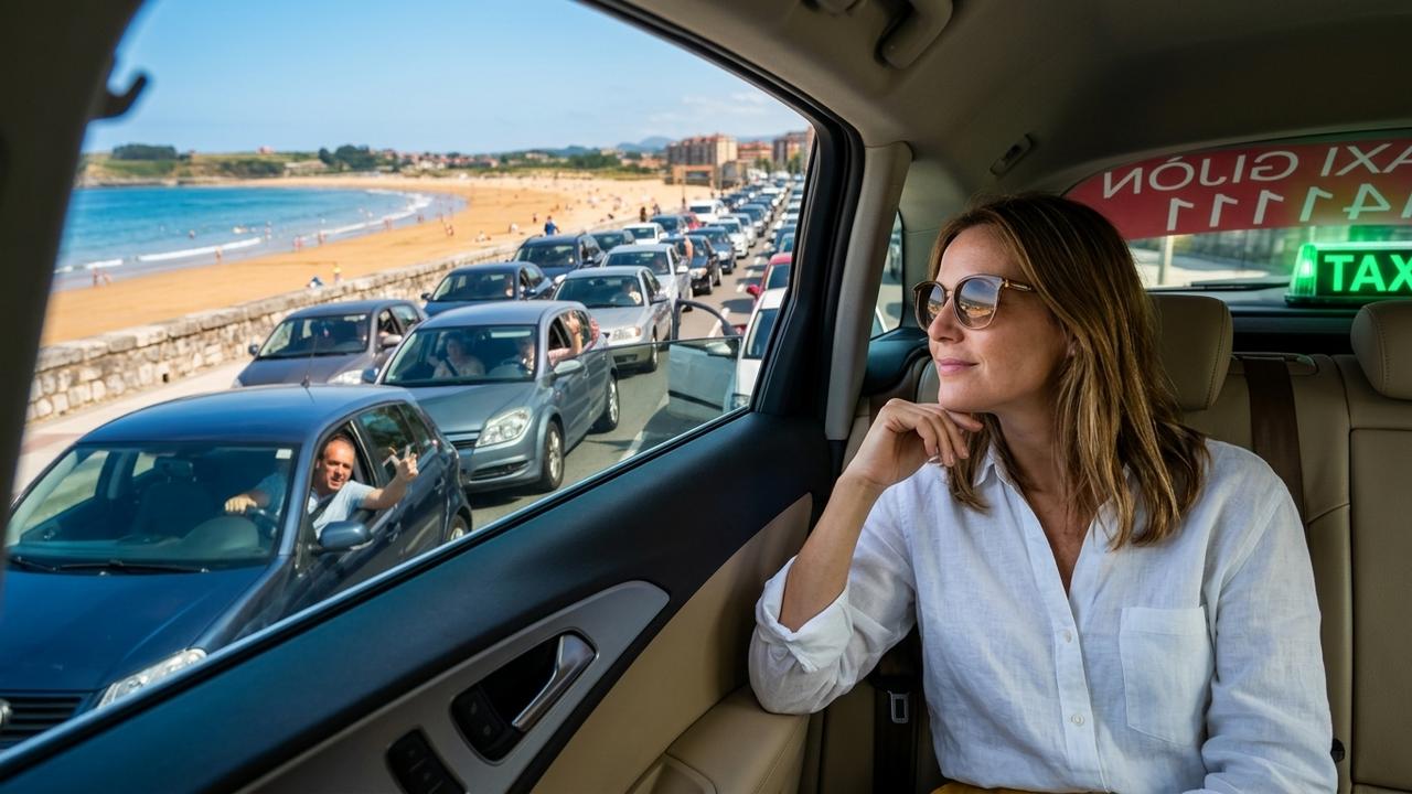 El caos de la costa en verano Título: Destino la playa: Olvídate del coche y céntrate solo en disfrutar del mar. Descripción: Este tema analiza la frustración estival de intentar acercarse a la costa en los días soleados, un plan idílico que suele truncarse al encontrarse con accesos colapsados y parkings saturados. El texto debe proponer como alternativa inteligente prescindir del vehículo privado para evitar el estrés del tráfico costero, permitiendo que el usuario empiece a relajarse desde el mismo momento en que sale de su casa.
