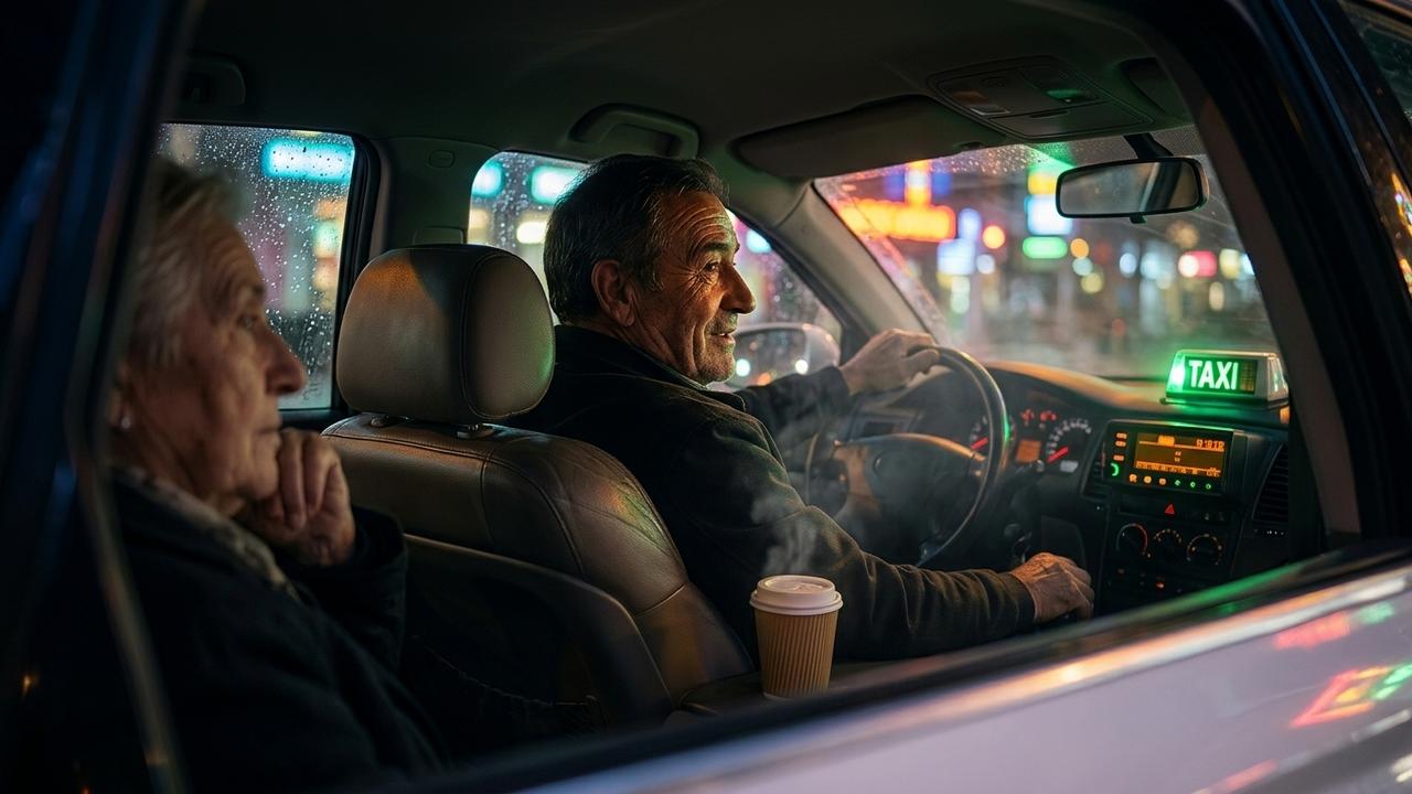 Imagina abrir la puerta de un taxi en plena madrugada y entrar en un microcosmos sobre ruedas: taxistas que guardan la memoria de la ciudad, historias de despedidas y reencuentros, anécdotas que mezclan humor y ternura sobre calles que han cambiado de nombre y clientes que volvieron años después; un tema ideal para redes que combine curiosidades históricas (¿por qué los taxis son amarillos en unas ciudades y negros en otras?), relatos humanos recogidos en el asiento trasero y pequeños detalles sensoriales —el olor a gasolina y a café, el tic del taxímetro, la luz de los neones— para crear contenido divulgativo y emocional que celebre al taxi como testigo silencioso de la vida urbana española.
