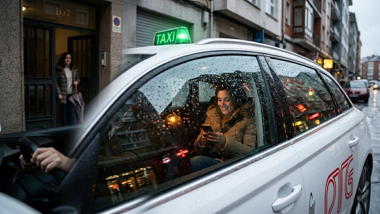 Título: El paraguas de cuatro ruedas: Muévete por la ciudad sin mojarte ni pasar frío. Descripción: Este tema se enfoca en esos días grises de lluvia fina y persistente donde caminar se vuelve incómodo y esperar el transporte público a la intemperie es un castigo. El artículo debe resaltar el confort de disponer de un servicio que te recoge exactamente en tu portal y te deja en la misma entrada de tu destino, permitiéndote mantenerte seco, cómodo y con una temperatura agradable durante todo el trayecto urbano.